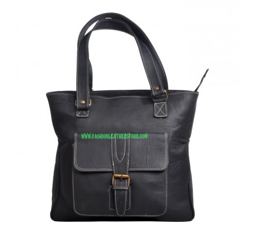 New Genuine Buffalo Leather Womens Handbag Shoulder Bag Vintage Tote Satchel Purse